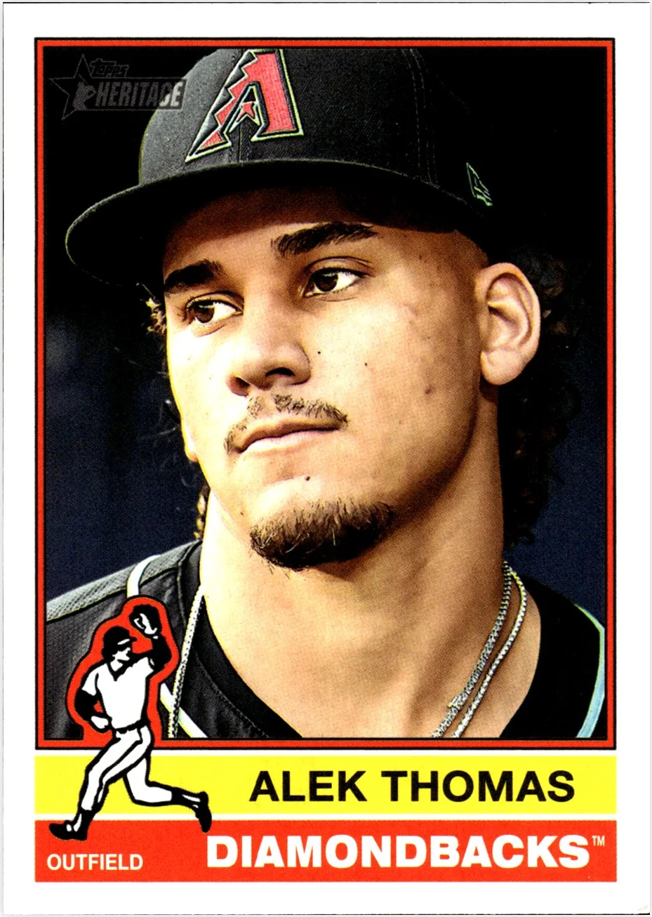Alek Thomas 2025 Topps Heritage #588 baseball card - Front