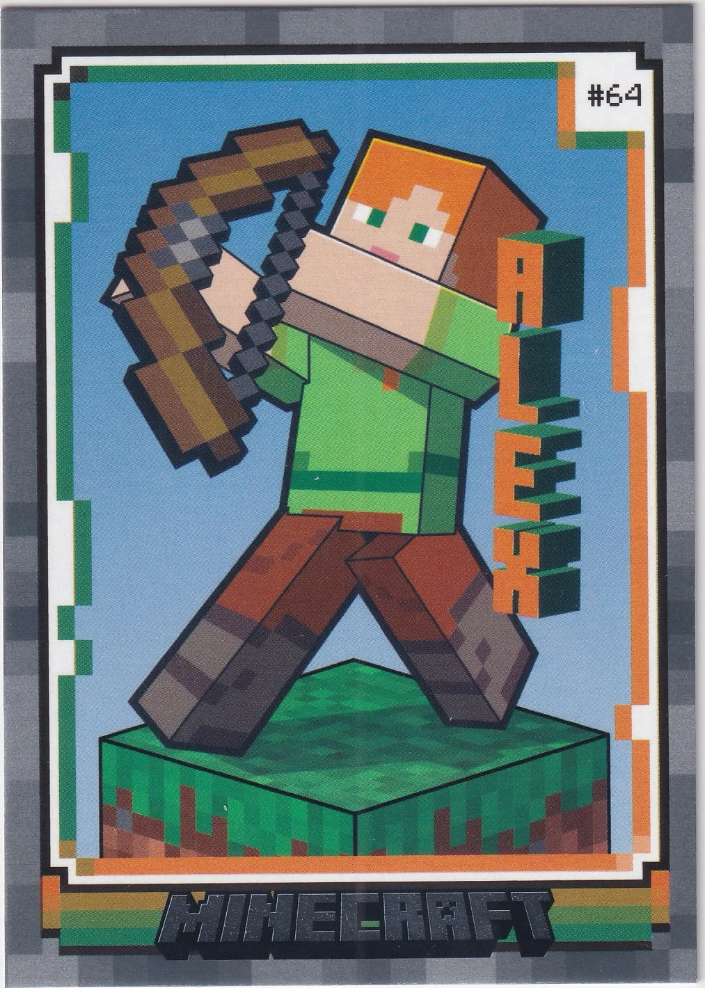 Alex 2024 Panini Minecraft #64 trading card - Front