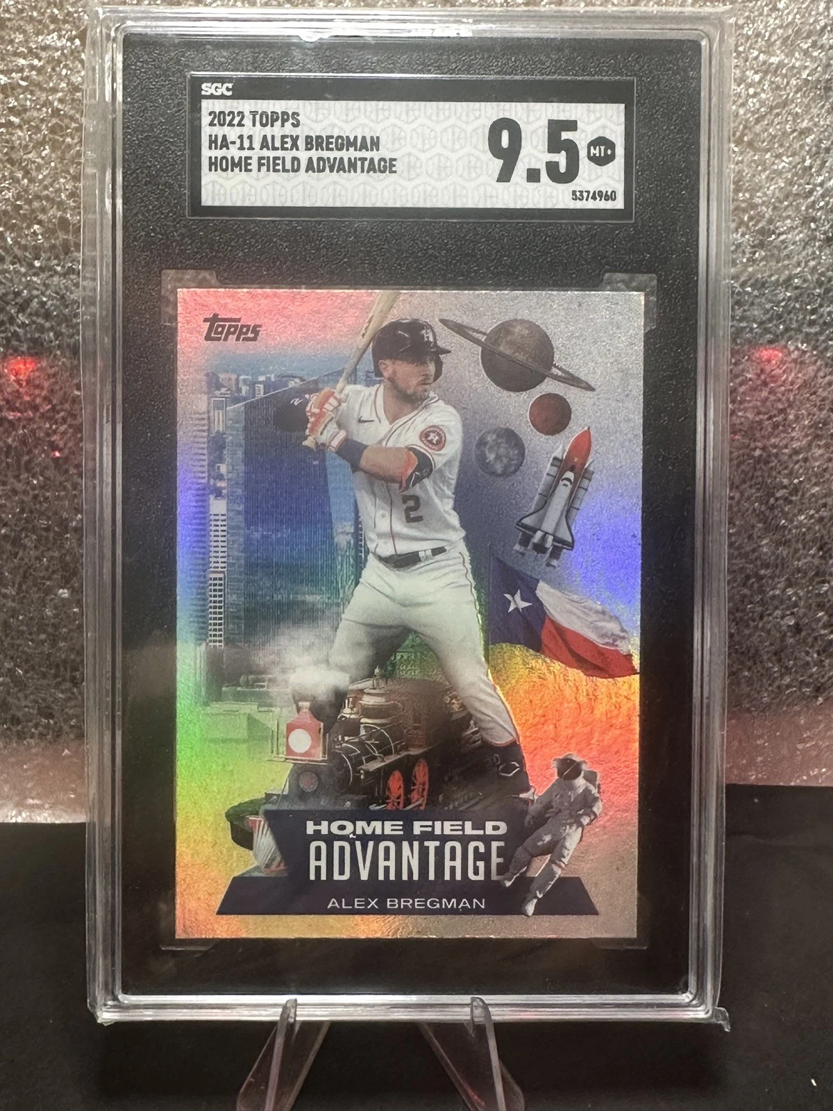 Alex Bregman #HA-11 2022 Topps Baseball Home Field Advantage front