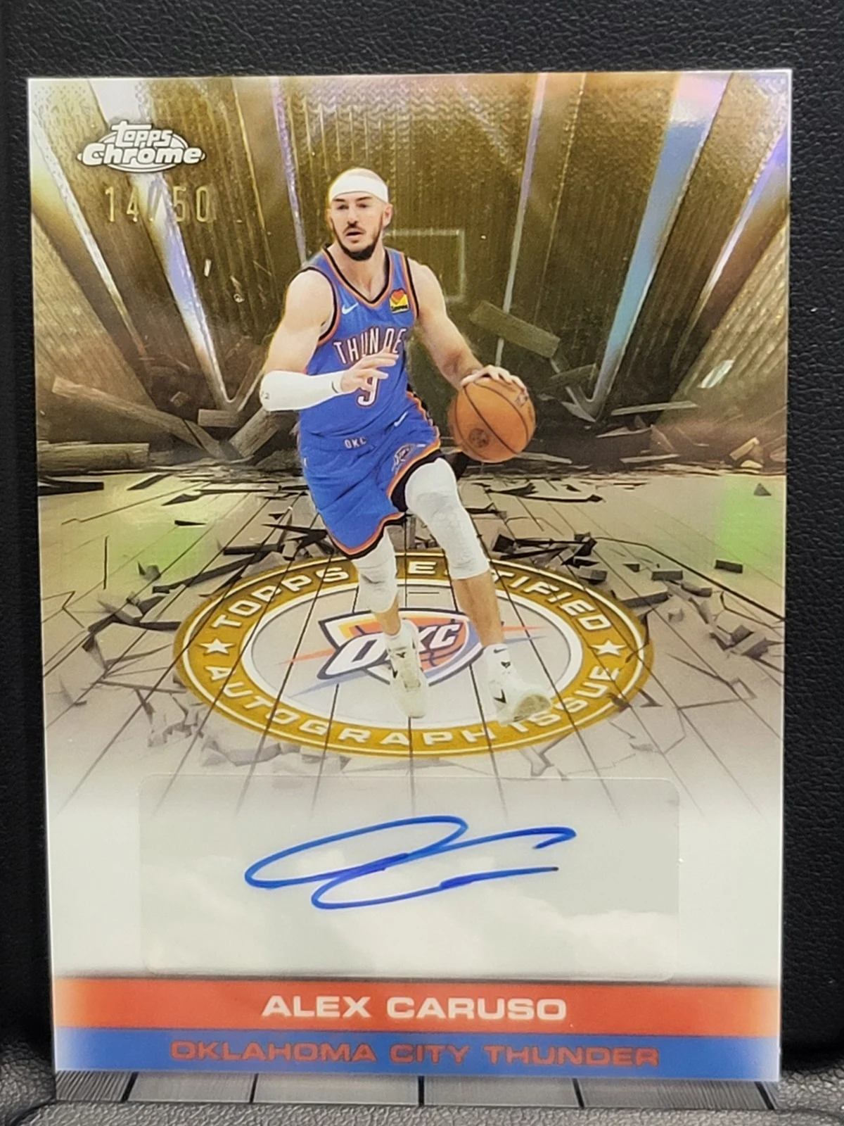 Alex Caruso 2025-26 Topps Chrome card