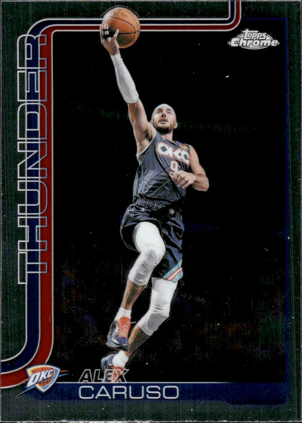 Alex Caruso #131 2025 Topps Chrome Update Basketball basketball card - Front