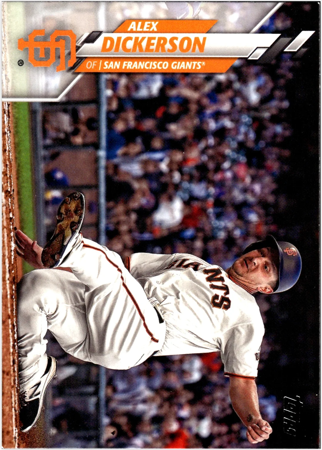 Alex Dickerson 2020 Topps #418 baseball card - Front