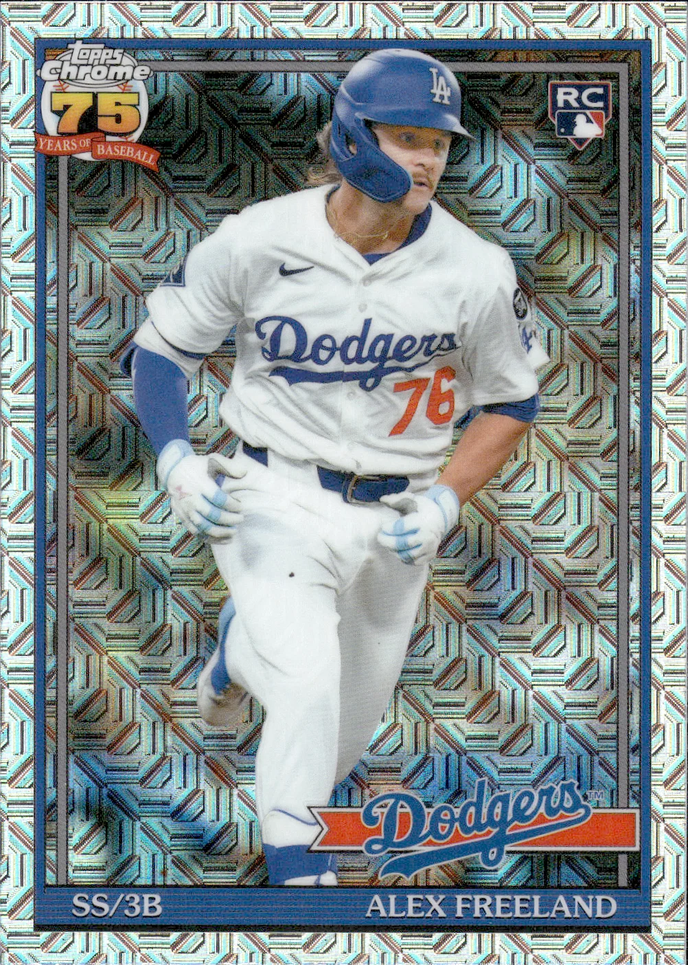 Alex Freeland #91C2-10 Mojo Silver Pack Rookie Card 2026 Topps Series 2 Baseball baseball rookie card - Front