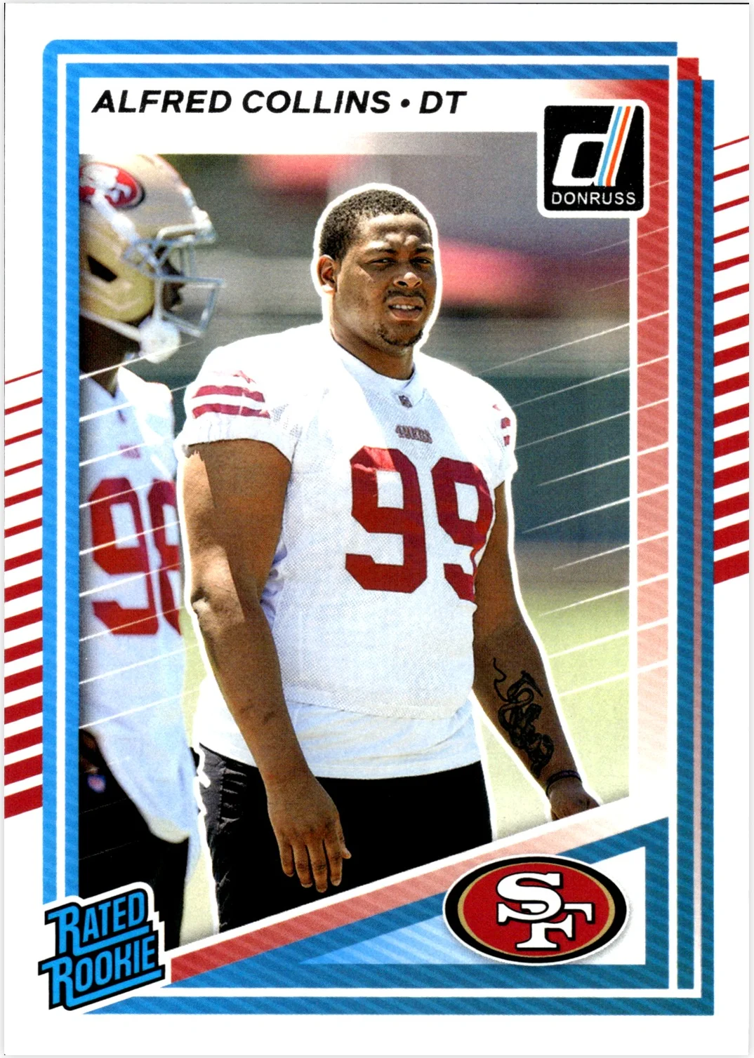 Alfred Collins 2025 Donruss #355 football rookie card - Front