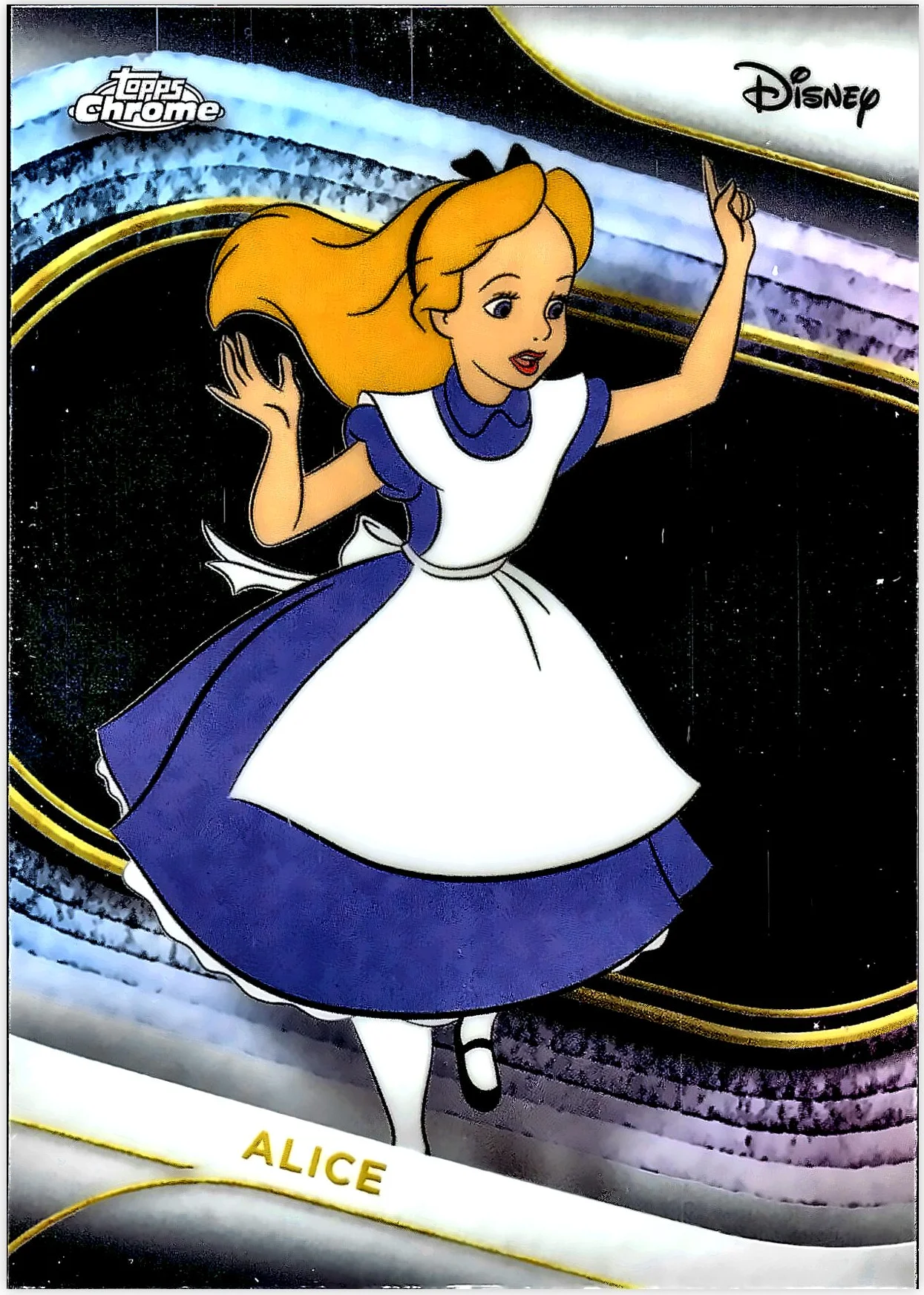 Alice 2025 Topps Chrome Disney #176 trading card - Front