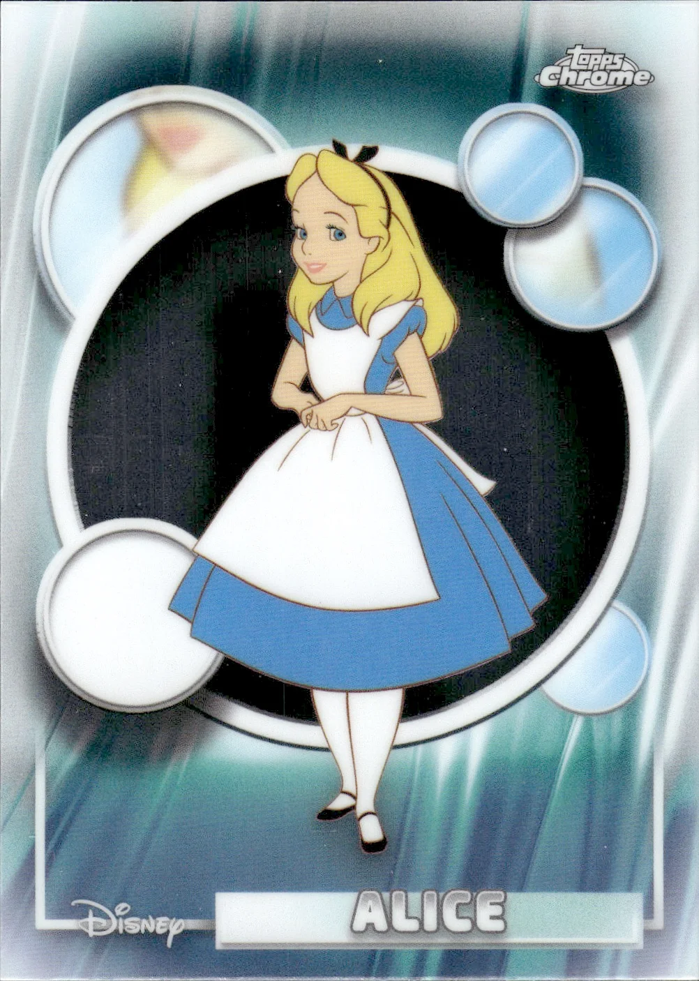 Alice #75 2026 Topps Chrome Disney trading card - Front