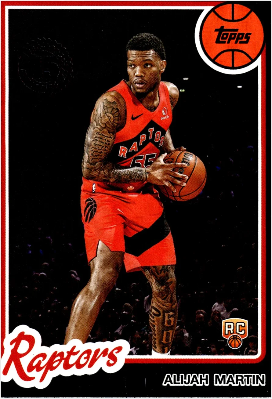 Alijah Martin 2025-26 Topps #80BK-82 1980-81 Topps Basketball basketball card - Front