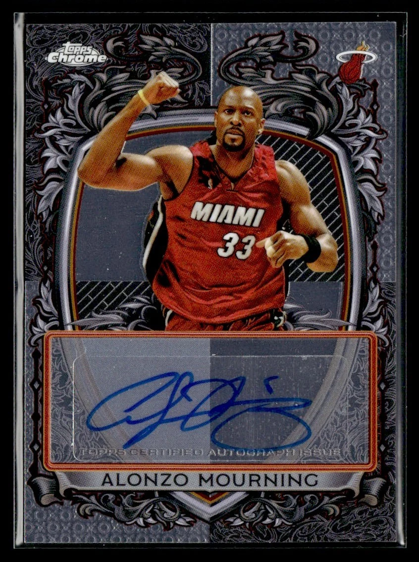 Alonzo Mourning 2025 Topps Chrome Basketball card