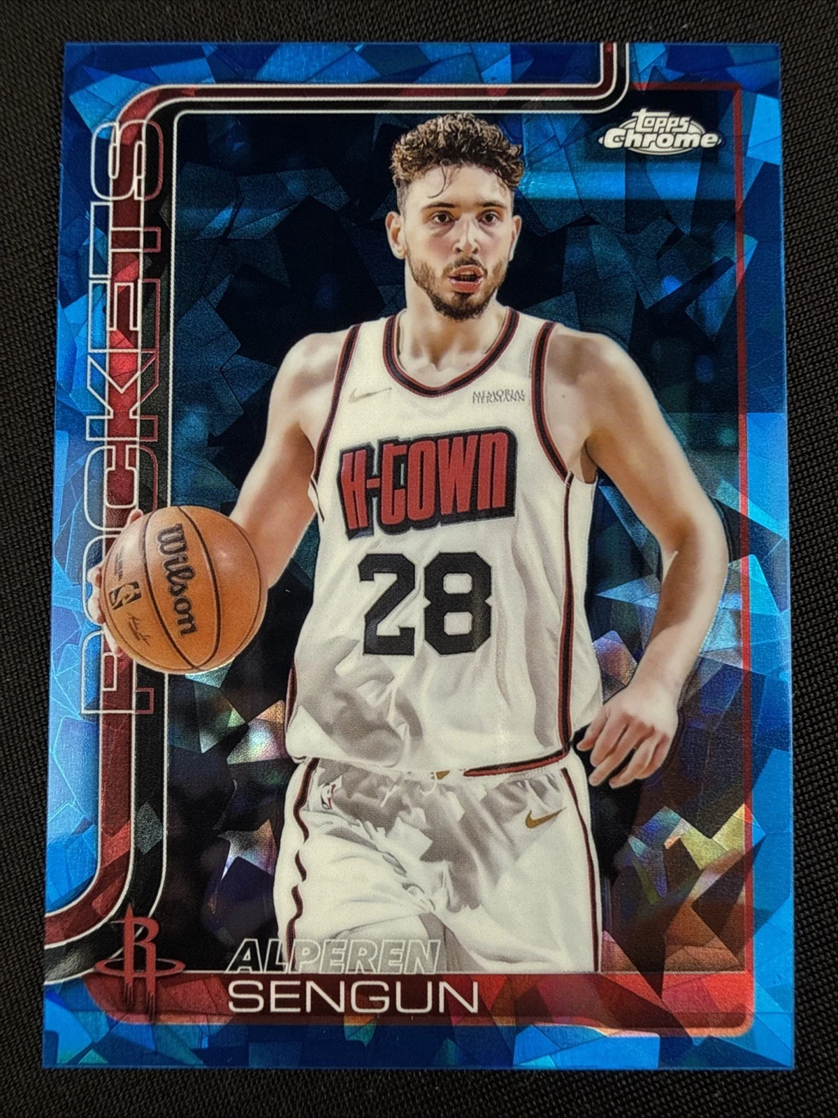 Alperen Sengun 2025-26 Topps Chrome card