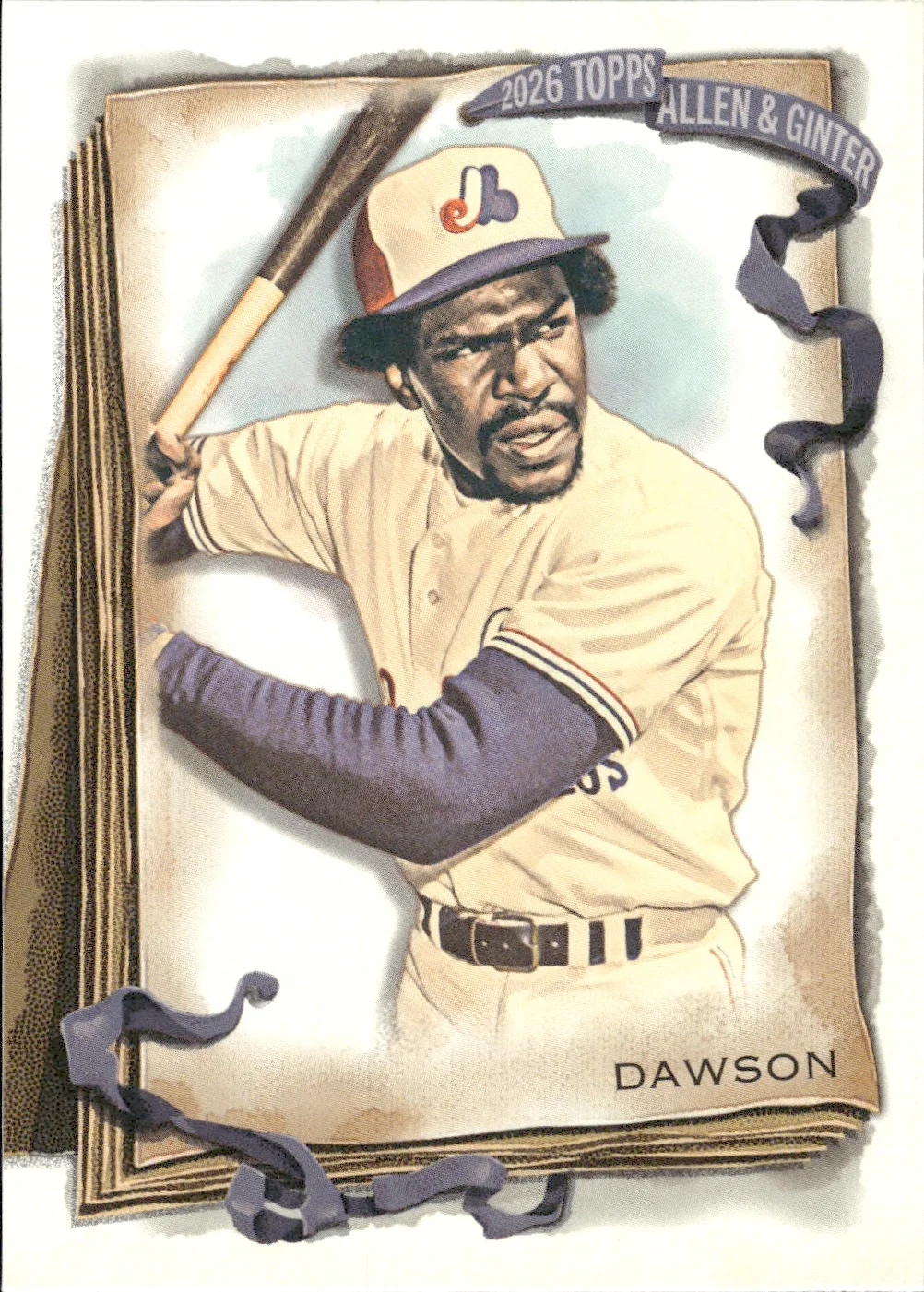 Andre Dawson #143 2026 Topps Allen & Ginter trading card - Front