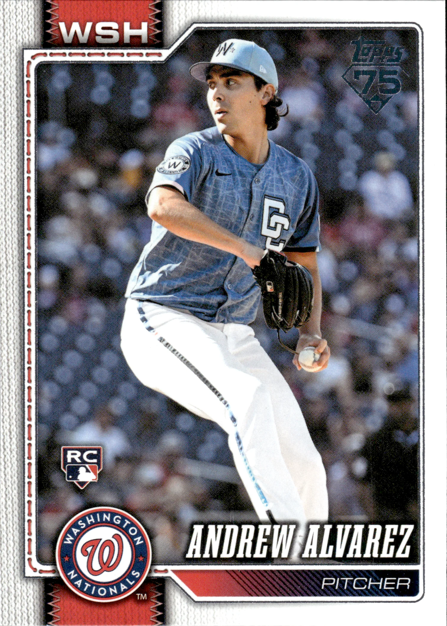 Andrew Alvarez #520 Rookie Card 2026 Topps Series 2 baseball rookie card - Front