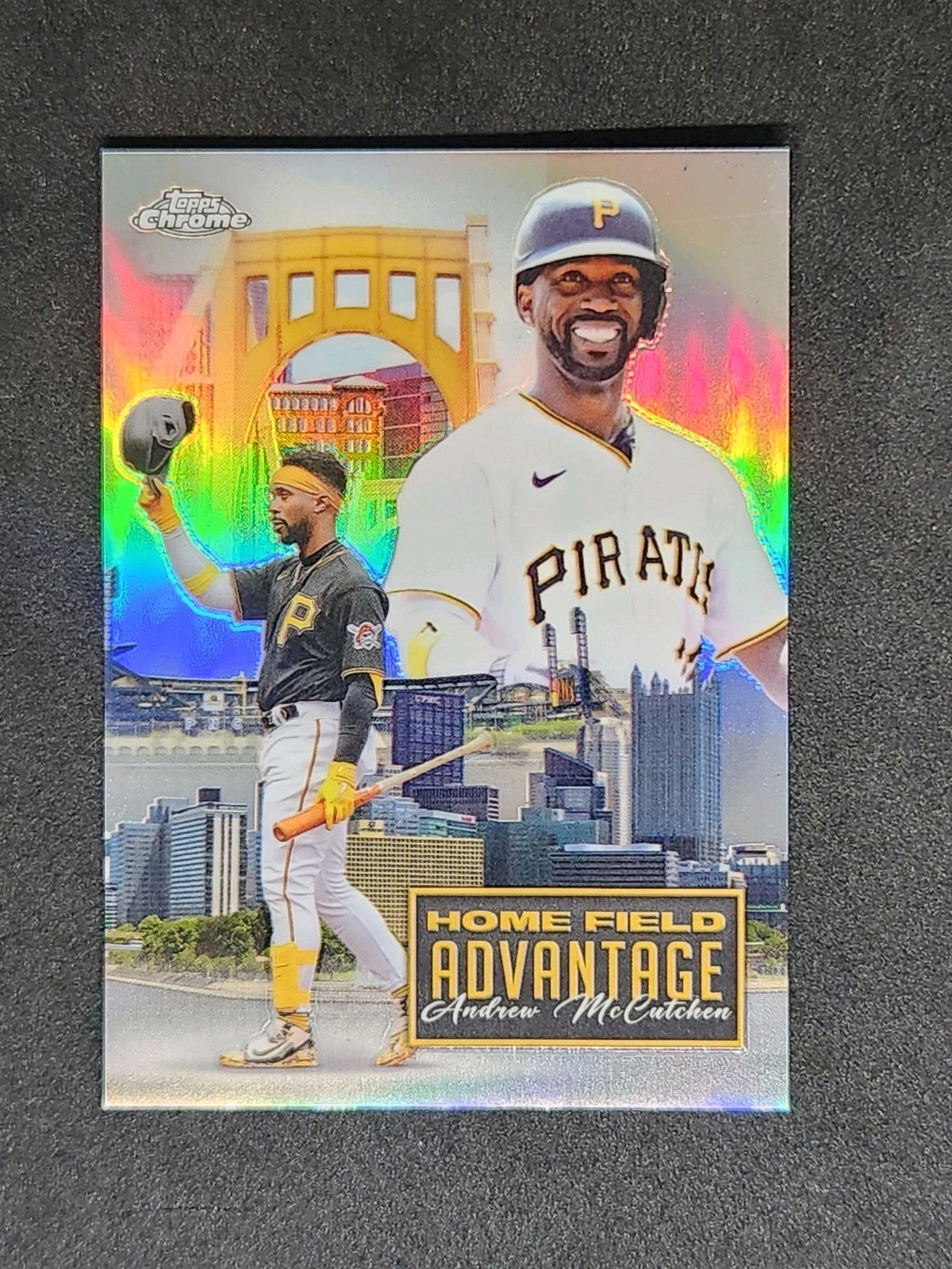 Andrew McCutchen #HFAC-4 2024 Topps Chrome Update Baseball Home Field Advantage front