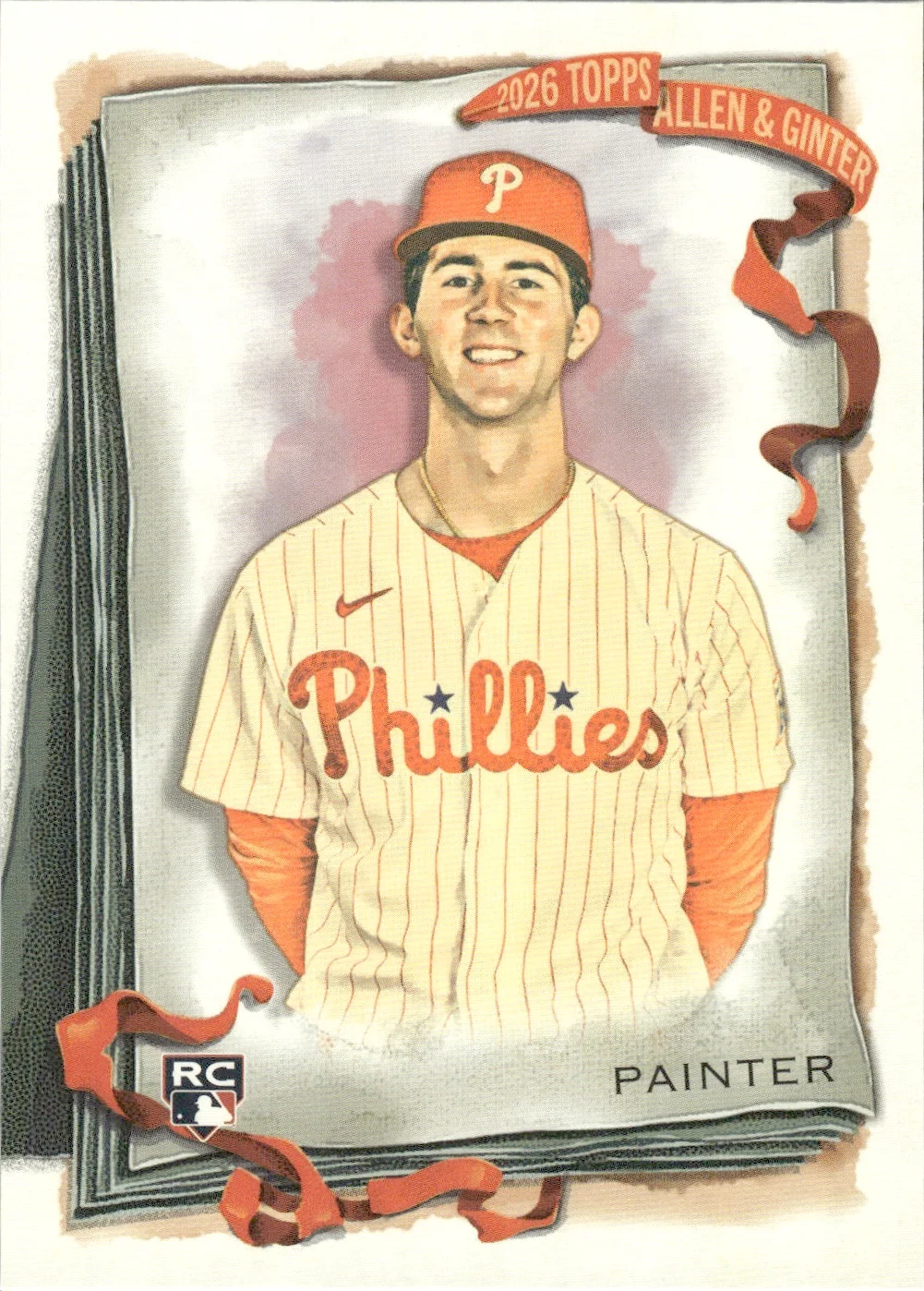 Andrew Painter #197 Rookie Card 2026 Topps Allen & Ginter trading rookie card - Front