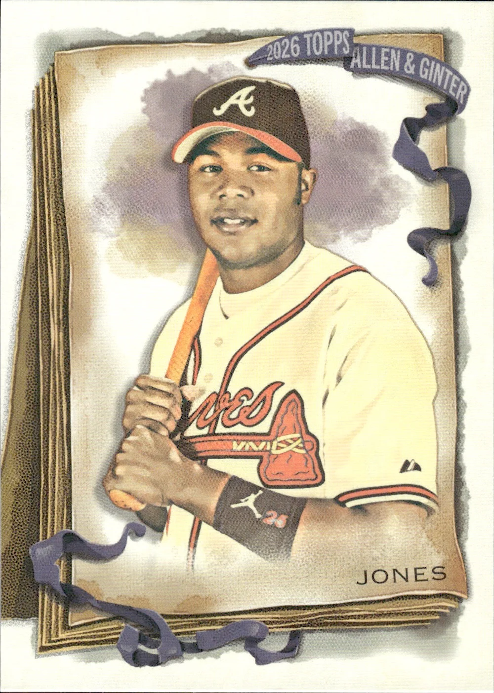 Andruw Jones #97 2026 Topps Allen & Ginter The World's Champions trading card - Front