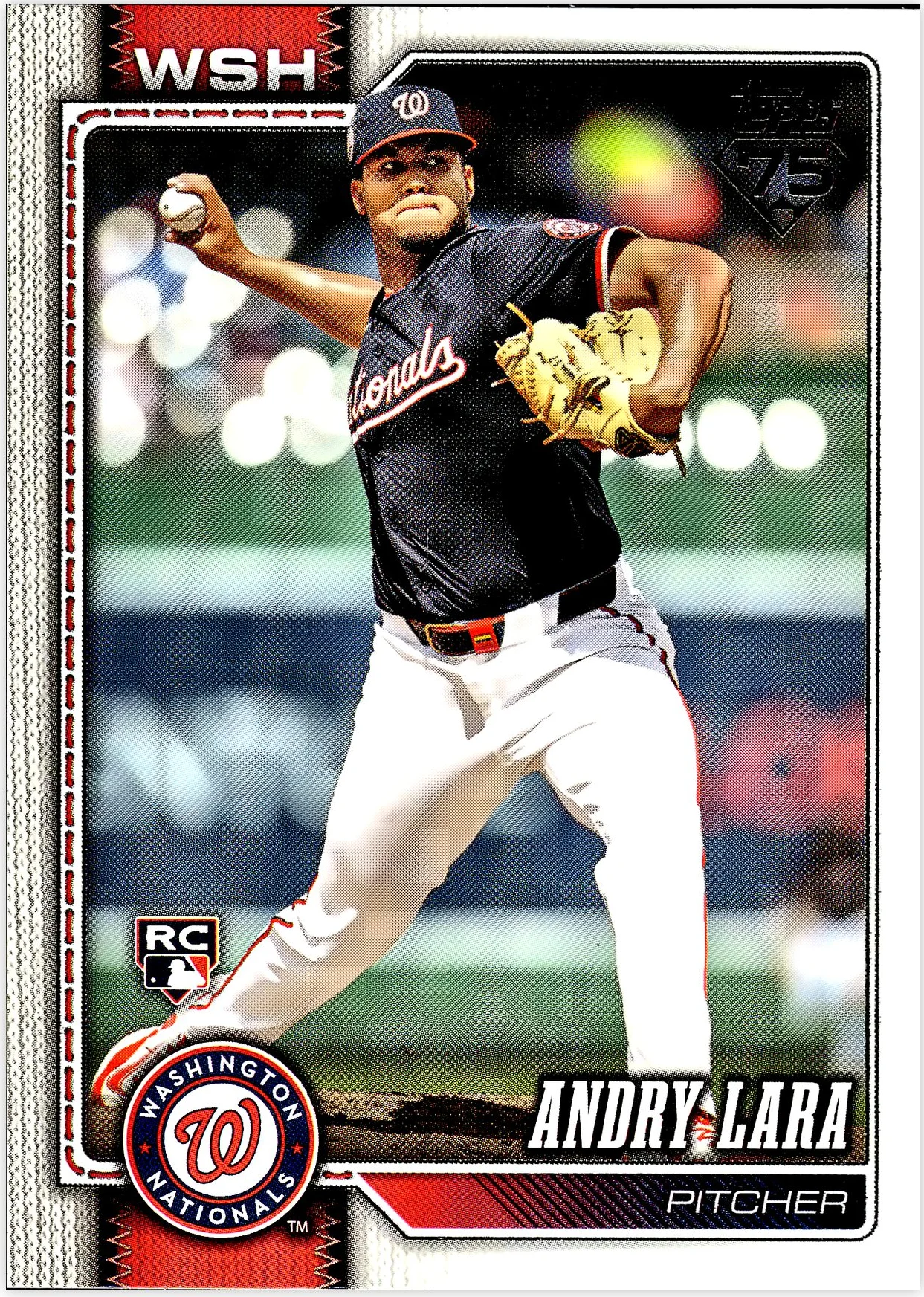 Andry Lara 2026 Topps #36 baseball rookie card - Front
