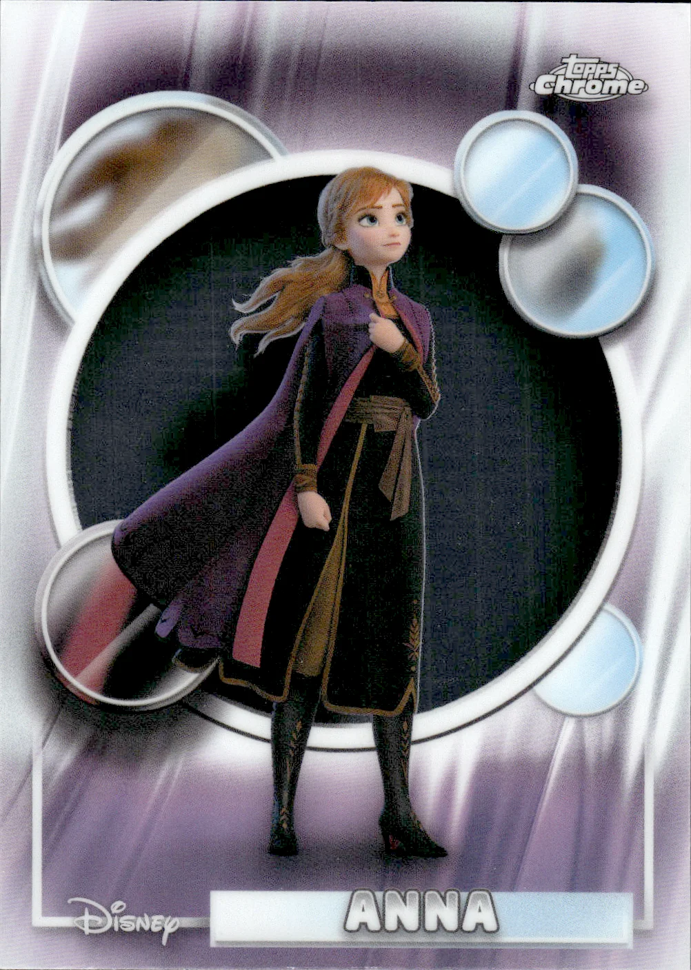 Anna #169 2026 Topps Chrome Disney trading card - Front
