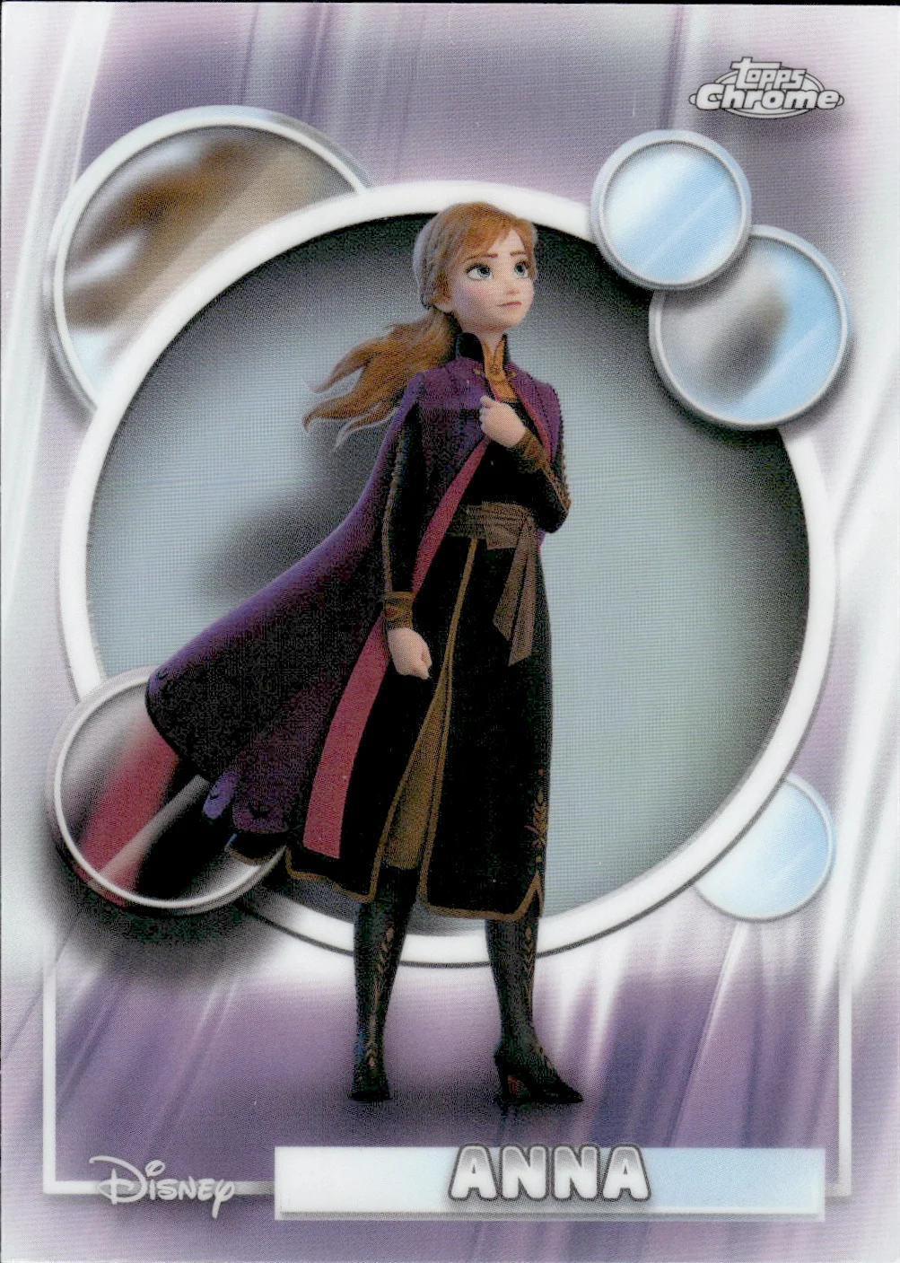 Anna #169 Refractor 2026 Topps Chrome Disney trading card - Front