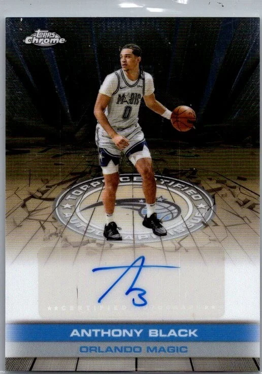 Anthony Black 2025 Topps Chrome Basketball card