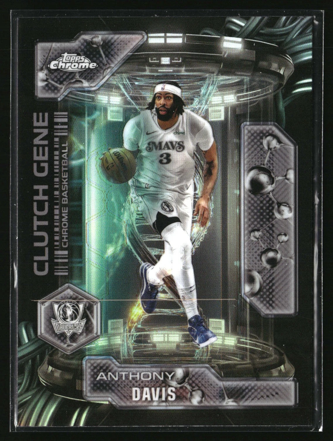 Anthony Davis 2025 Topps Chrome Basketball card