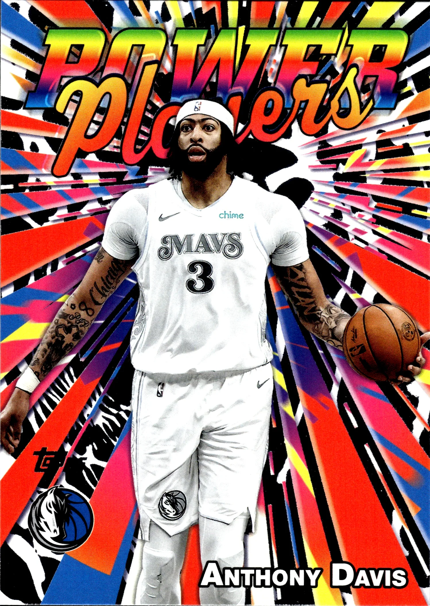 Anthony Davis 2025-26 Topps #PP-13 Power Players basketball card - Front