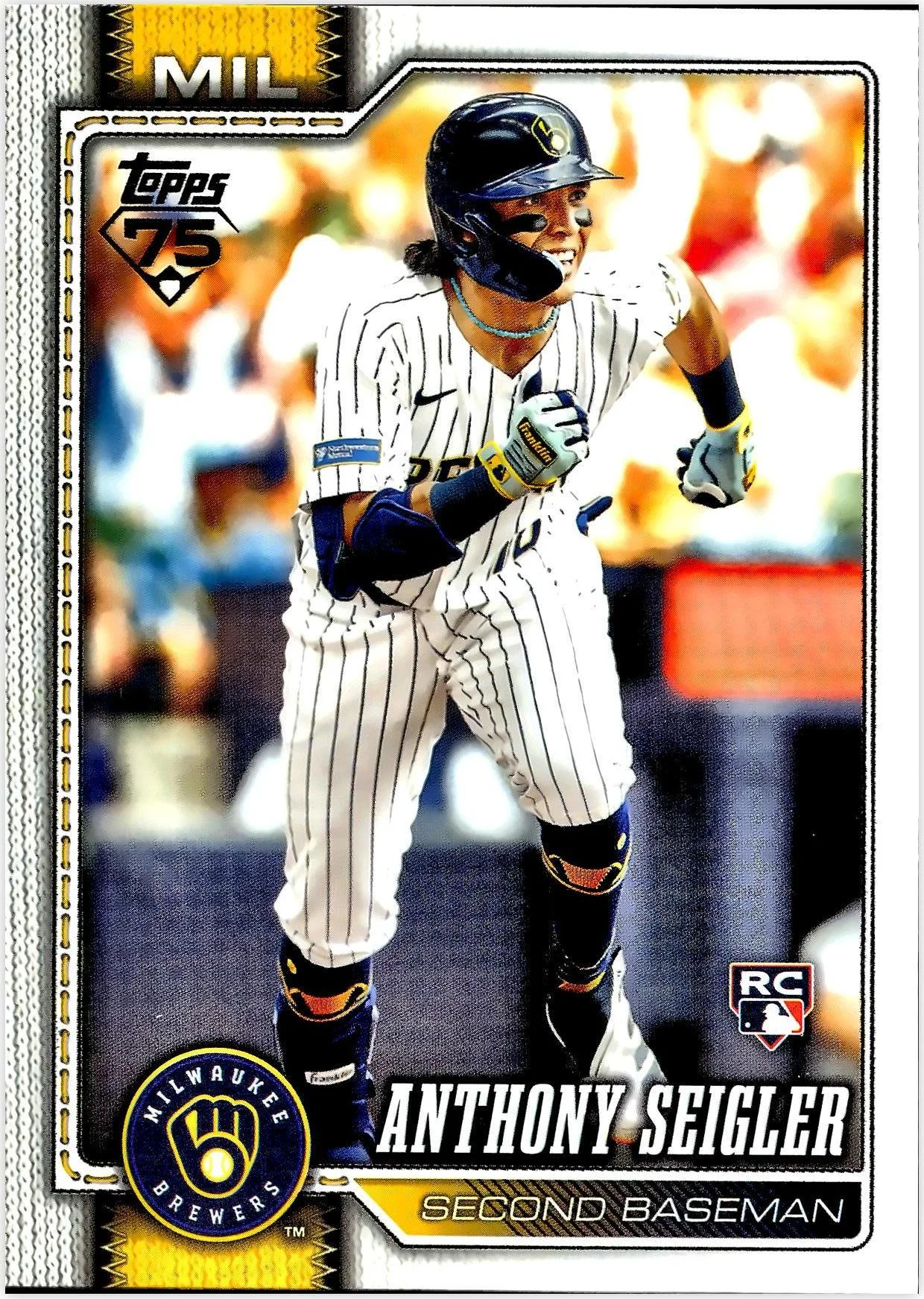 Anthony Seigler 2026 Topps #286 baseball rookie card - Front