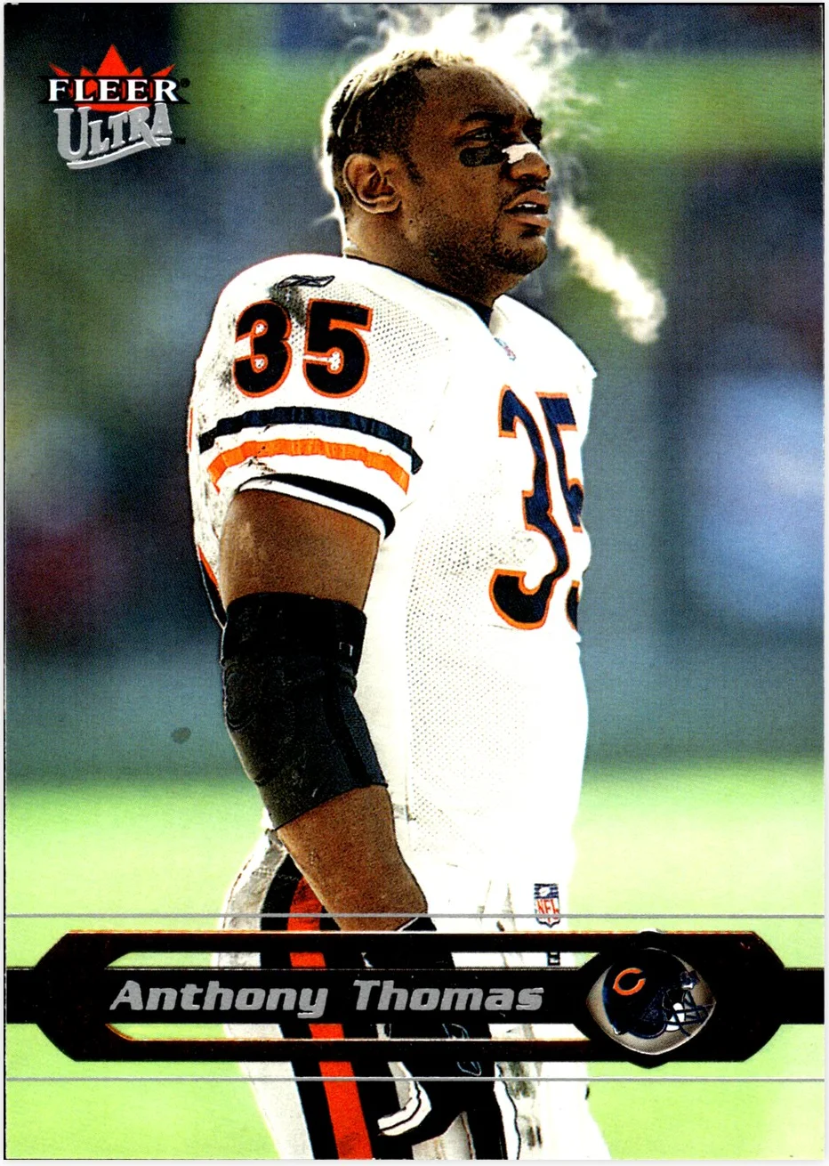 Anthony Thomas 2002 Ultra #85 football card - Front