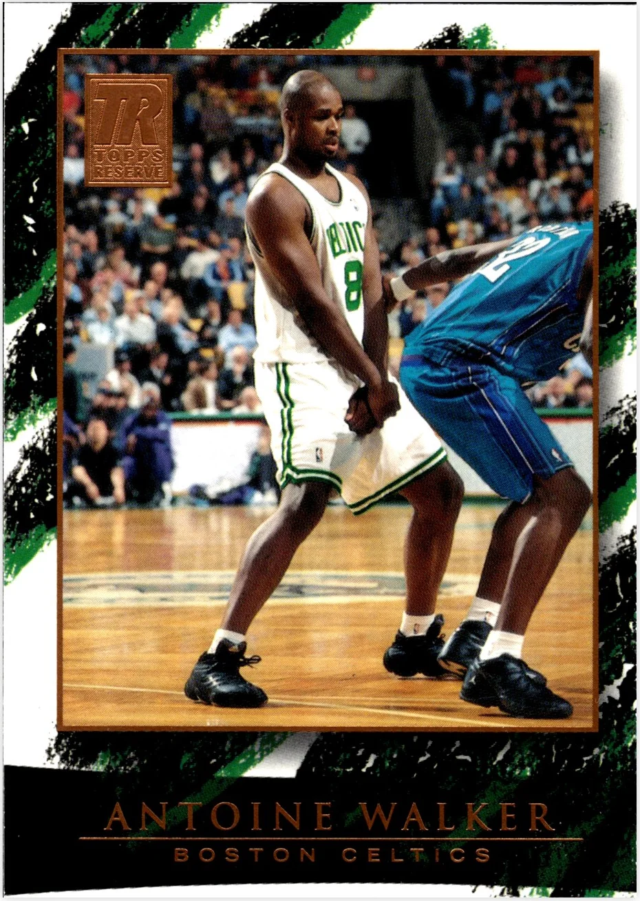 Antoine Walker 2000-01 Topps Reserve #38 basketball card - Front