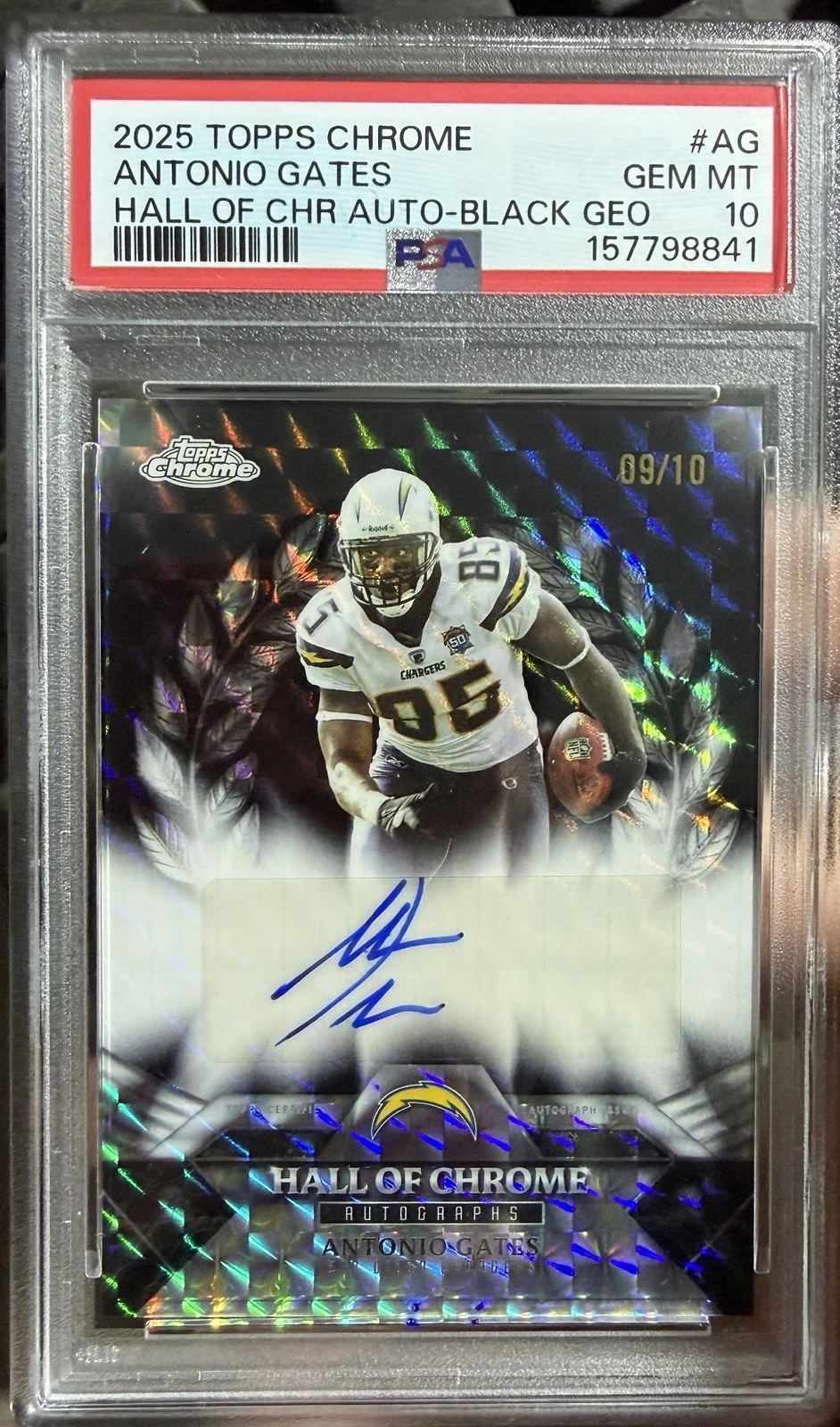 Antonio Gates 2025 Topps Chrome Football card