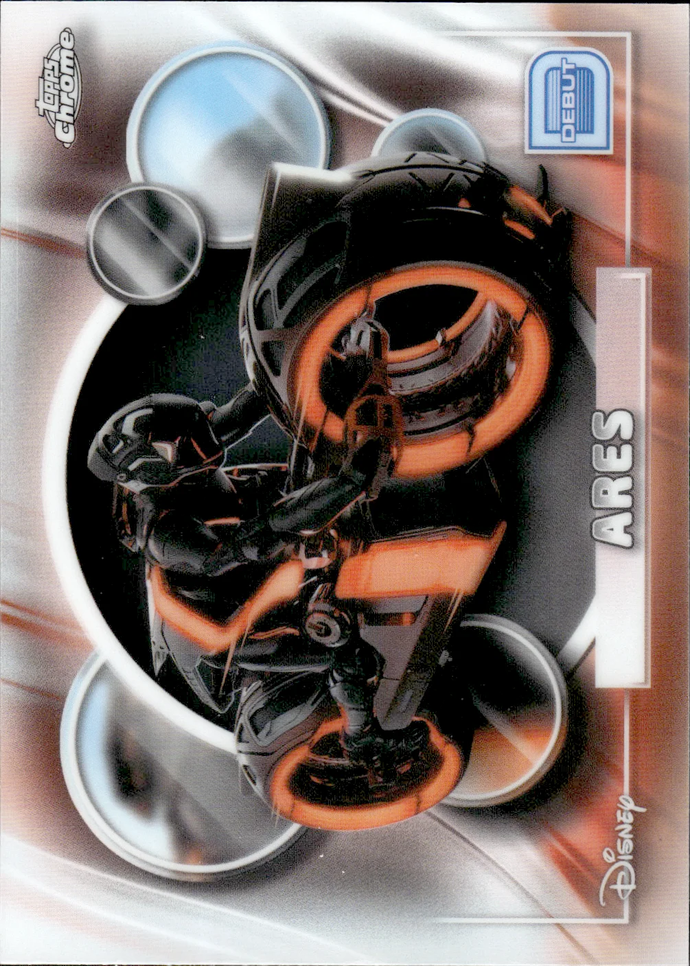 Ares #148 2026 Topps Chrome Disney trading card - Front