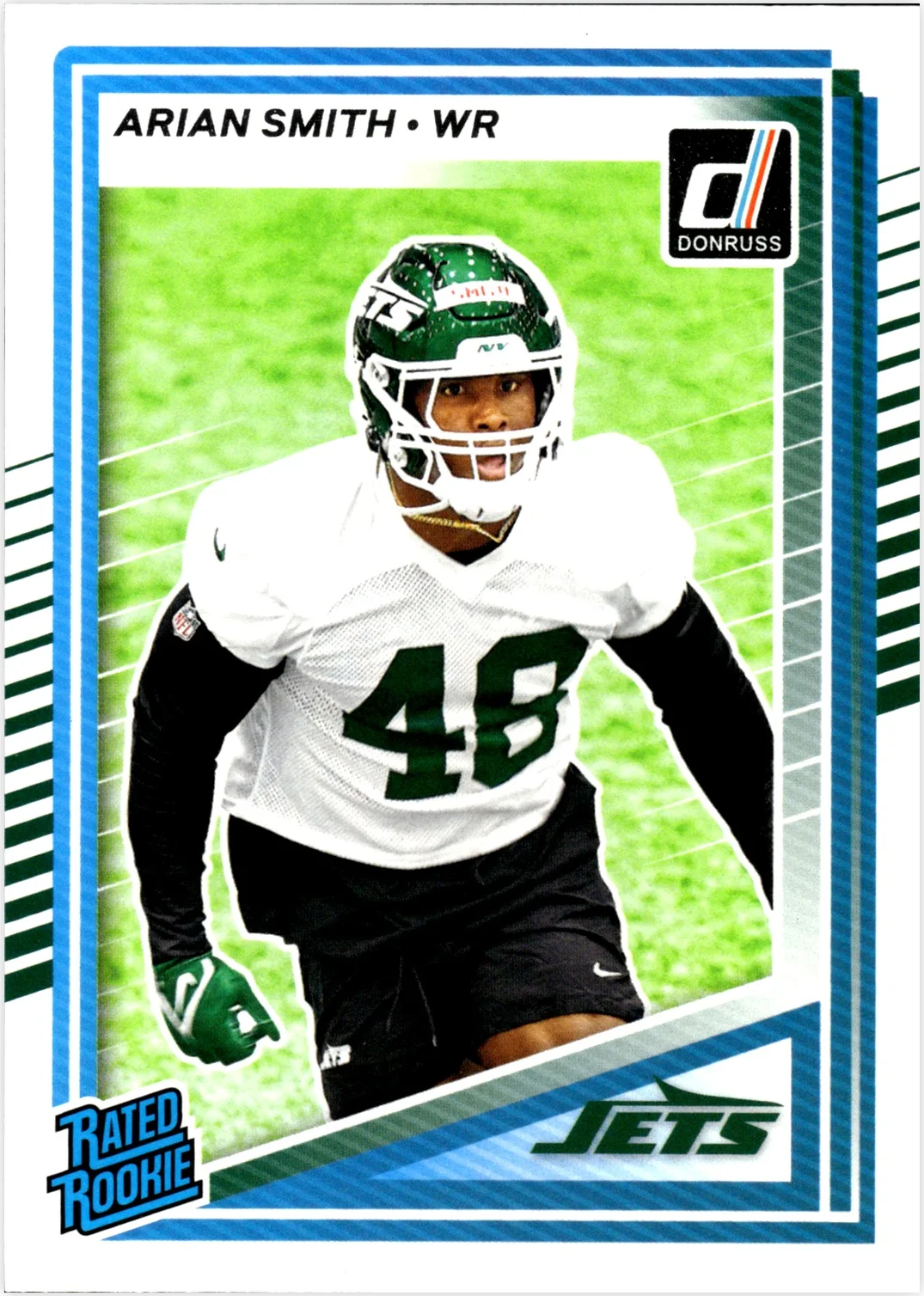 Arian Smith Rookie Card 2025 Donruss #386 football rookie card - Front