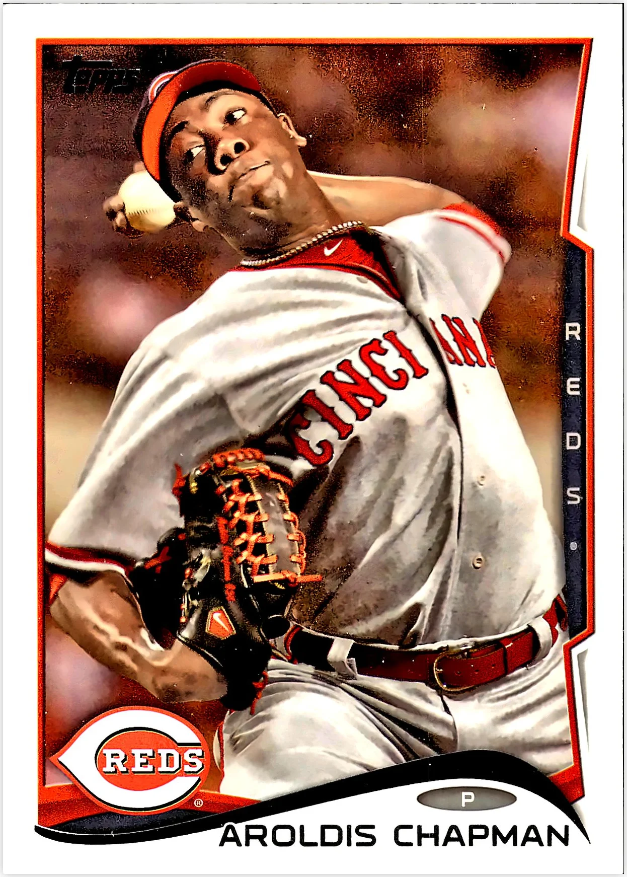 Aroldis Chapman 2014 Topps Opening Day #111 baseball card - Front