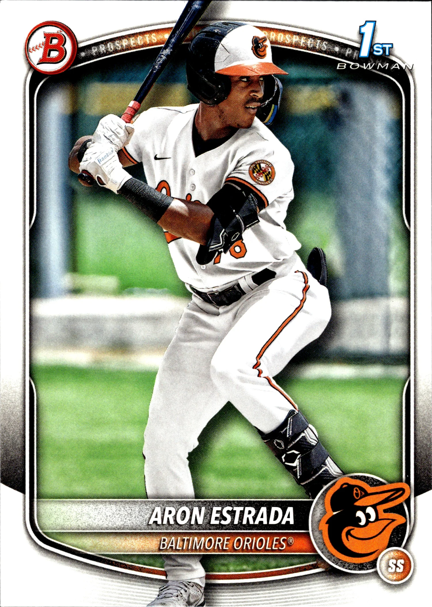 Aron Estrada 2025 Bowman #BP-33 Prospects baseball card - Front