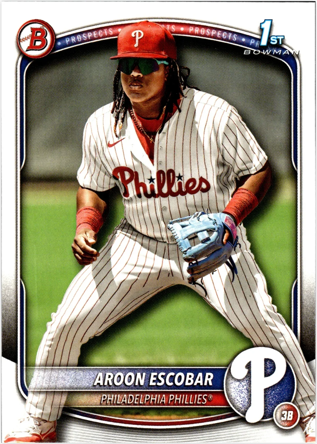 Aroon Escobar 2025 Bowman #BP-65 Prospects baseball card - Front