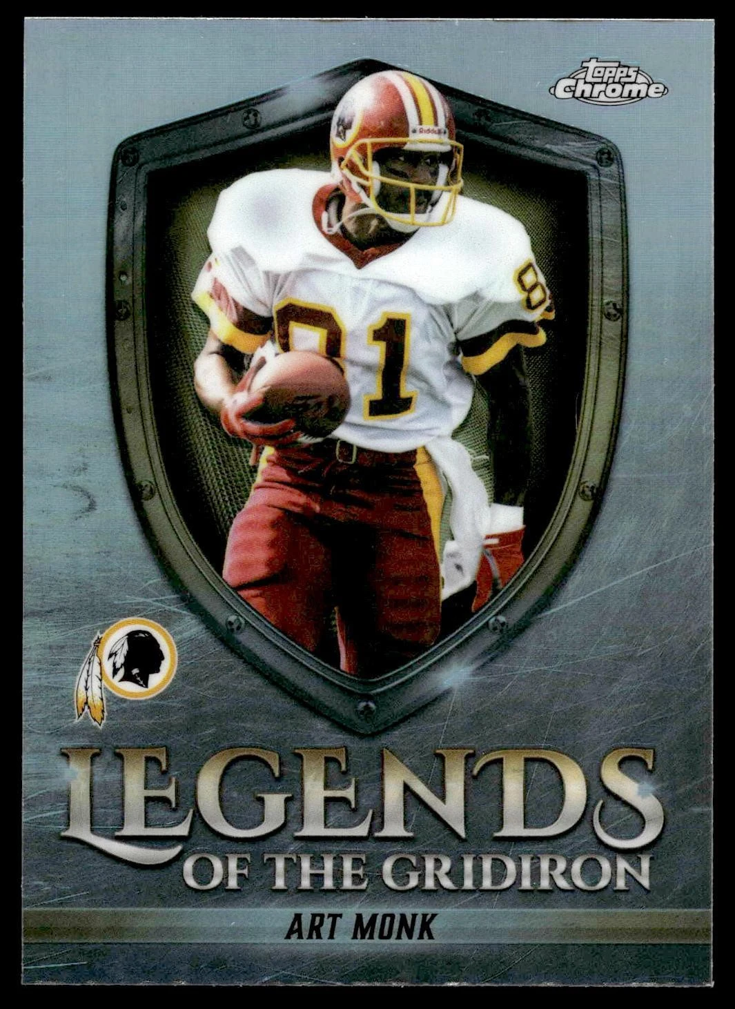Art Monk 2025 Topps Chrome Football card