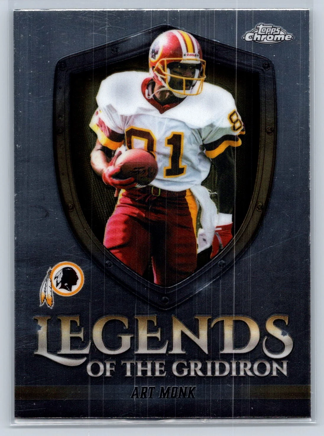 Art Monk 2025 Topps Chrome Football card