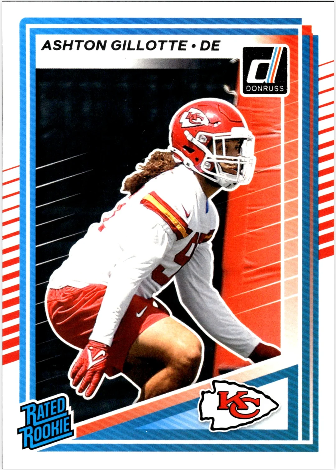 Ashton Gillotte 2025 Donruss #353 football rookie card - Front