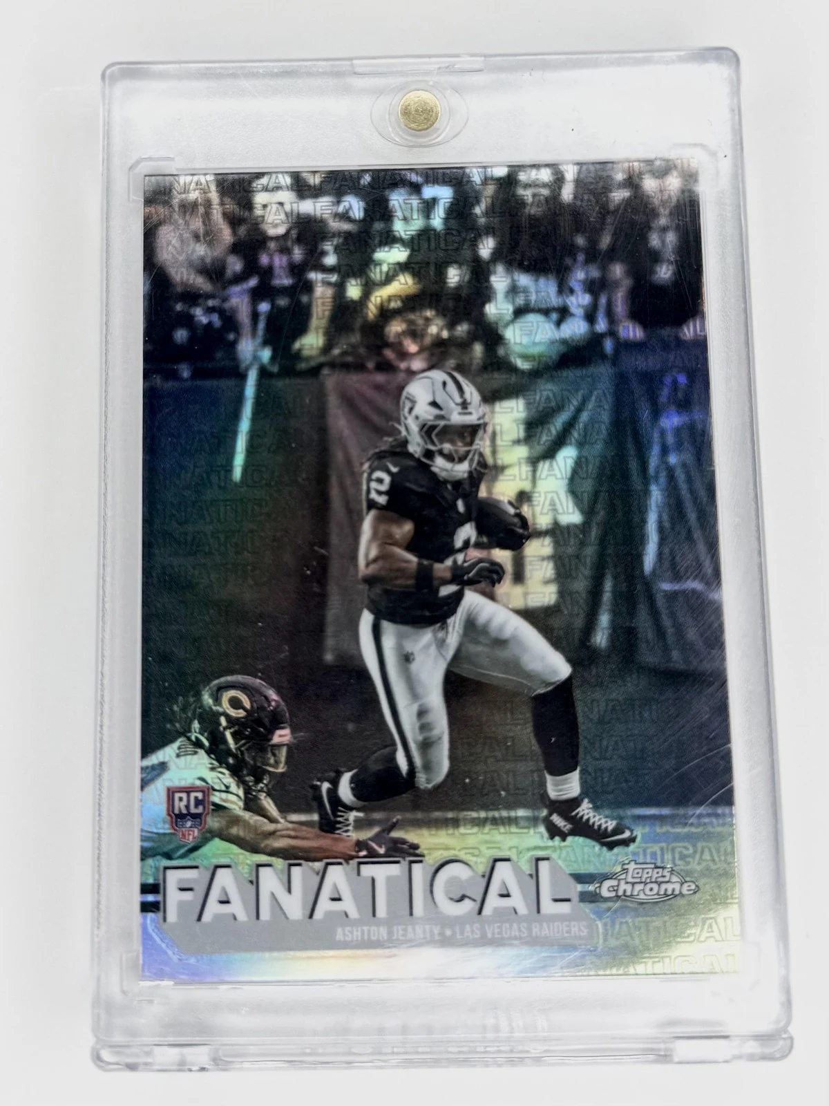 Ashton Jeanty 2025 Topps Chrome Football card