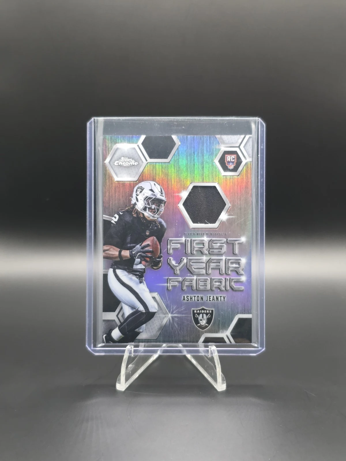Ashton Jeanty 2025 Topps Chrome Football card