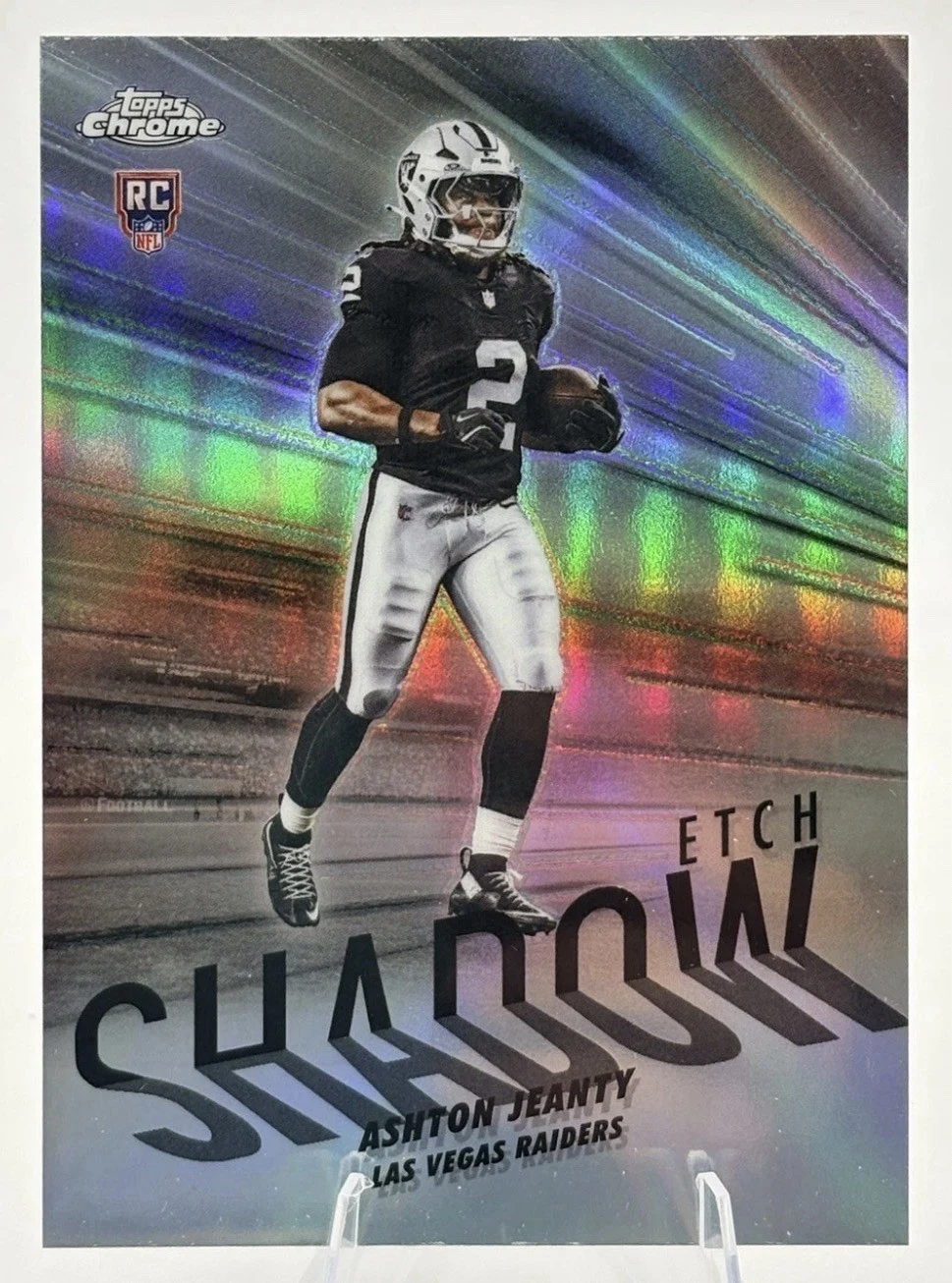 Ashton Jeanty 2025 Topps Chrome Football card