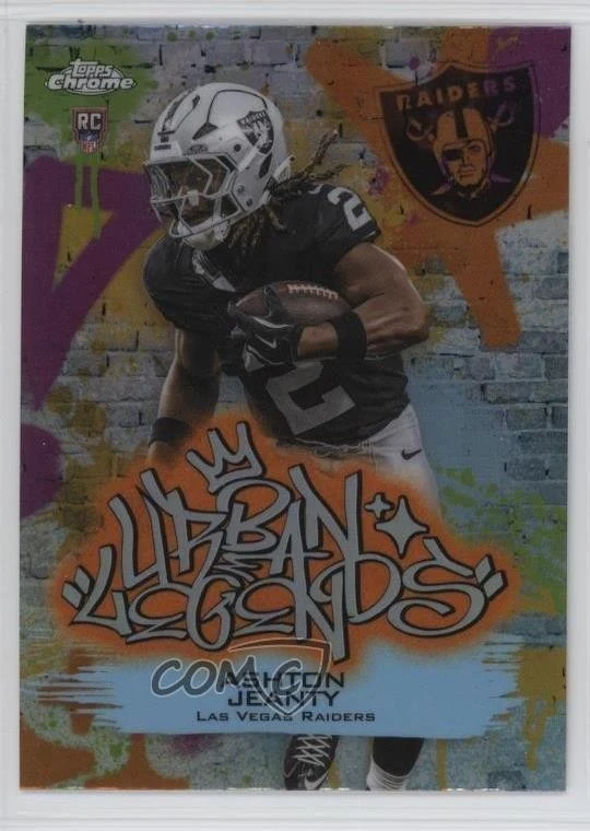 Ashton Jeanty 2025 Topps Chrome Football card