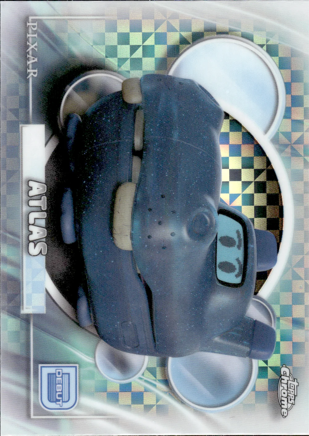 Atlas #196 X-Fractor 2026 Topps Disney Chrome Non-Sports trading card - Front