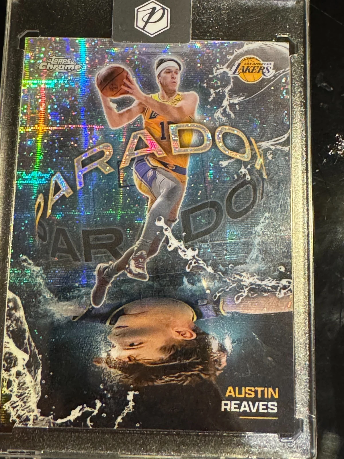 Austin Reaves 2025 Topps Chrome Basketball card