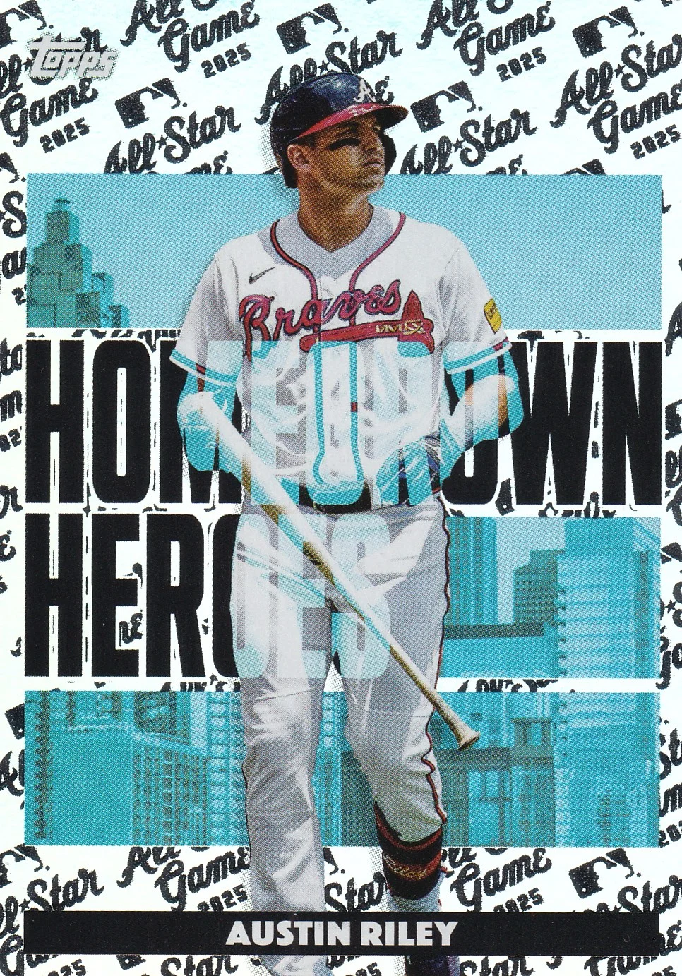 Austin Riley 2025 Topps All Star Game #HH-4 Homegrown Heroes baseball card - Front