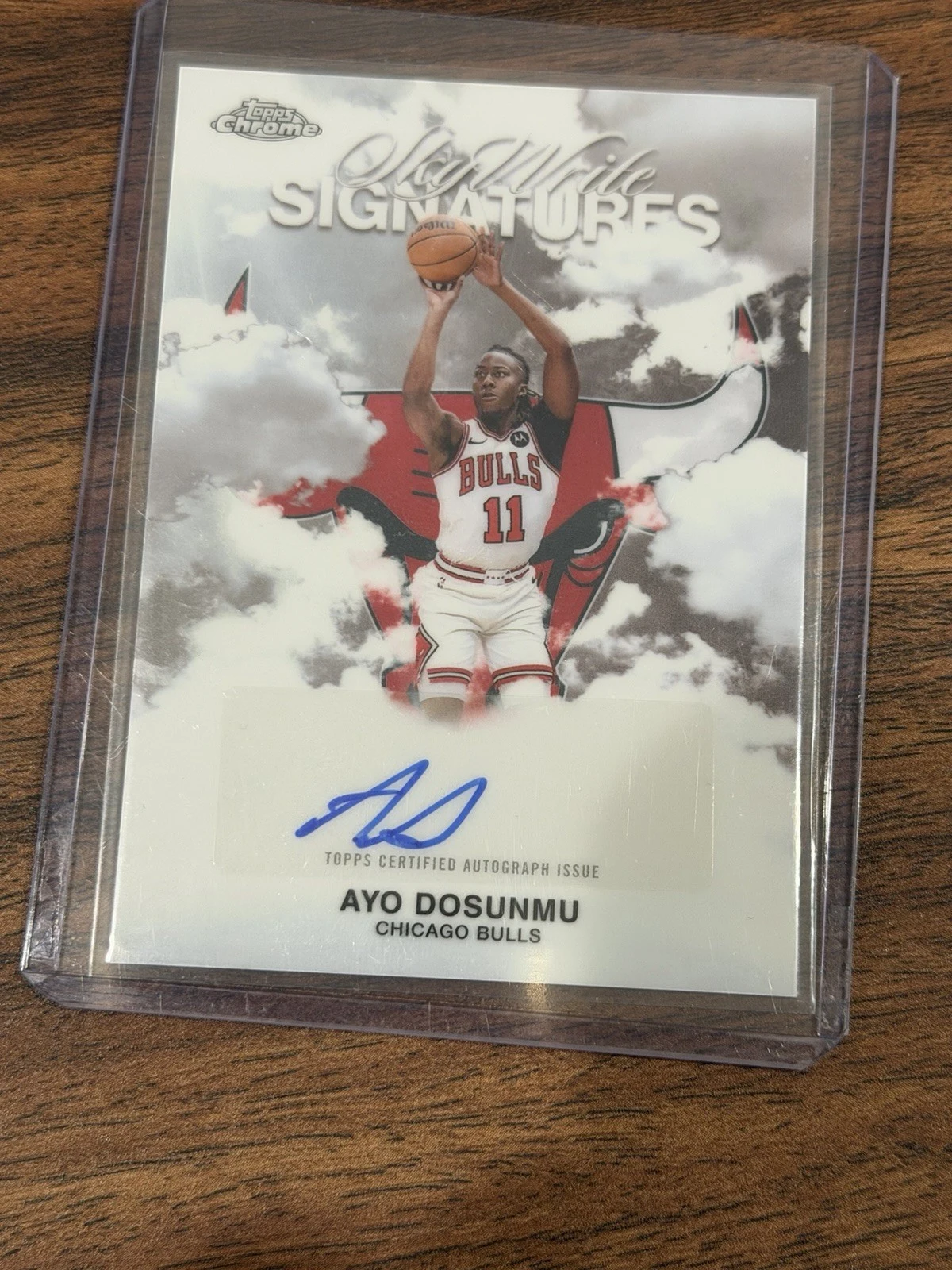Ayo Dosunmu 2025-26 Topps Chrome card