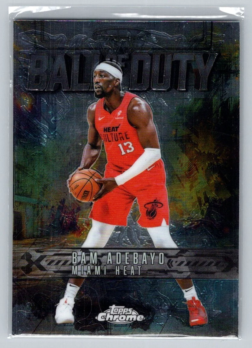 Bam Adebayo 2025-26 Topps Chrome card