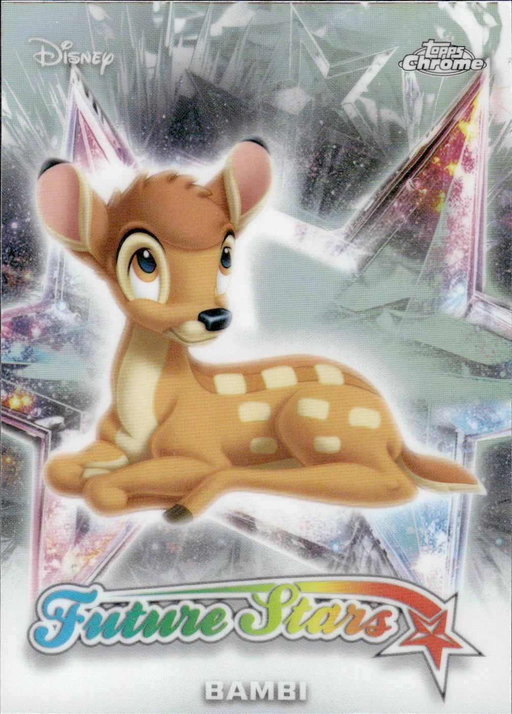 Bambi #FS-2 2026 Topps Chrome Disney Future Stars trading card - Front