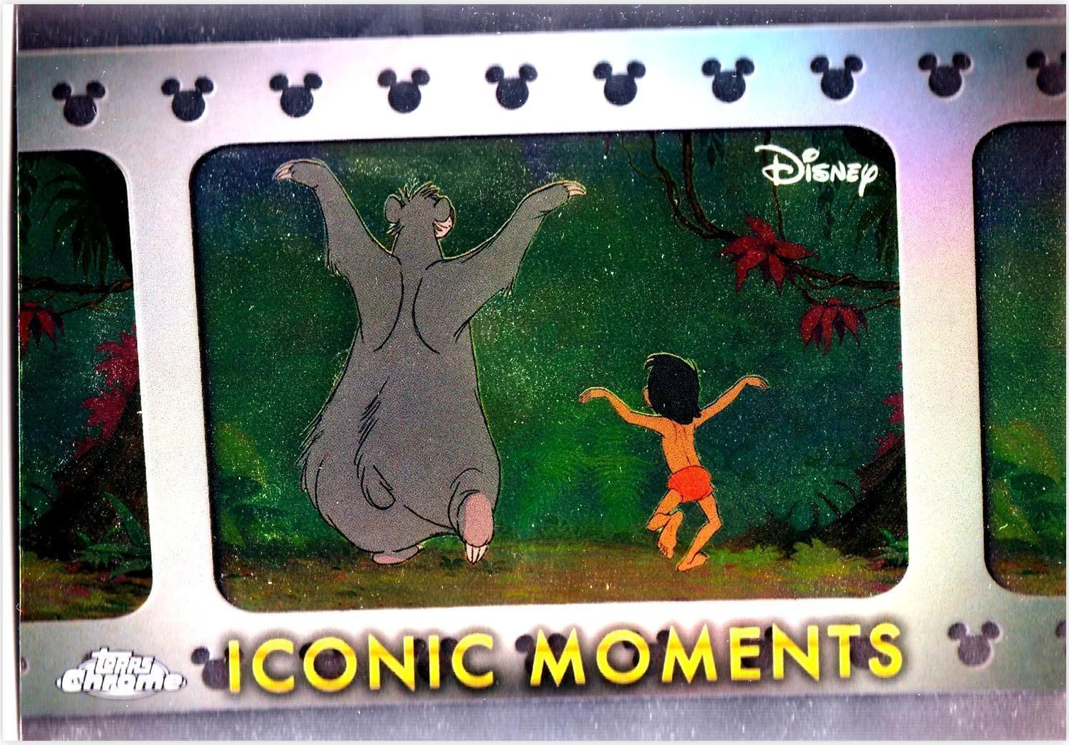 Bare Necessities 2025 Disney Chrome #IM-11 Iconic Moments trading card - Front