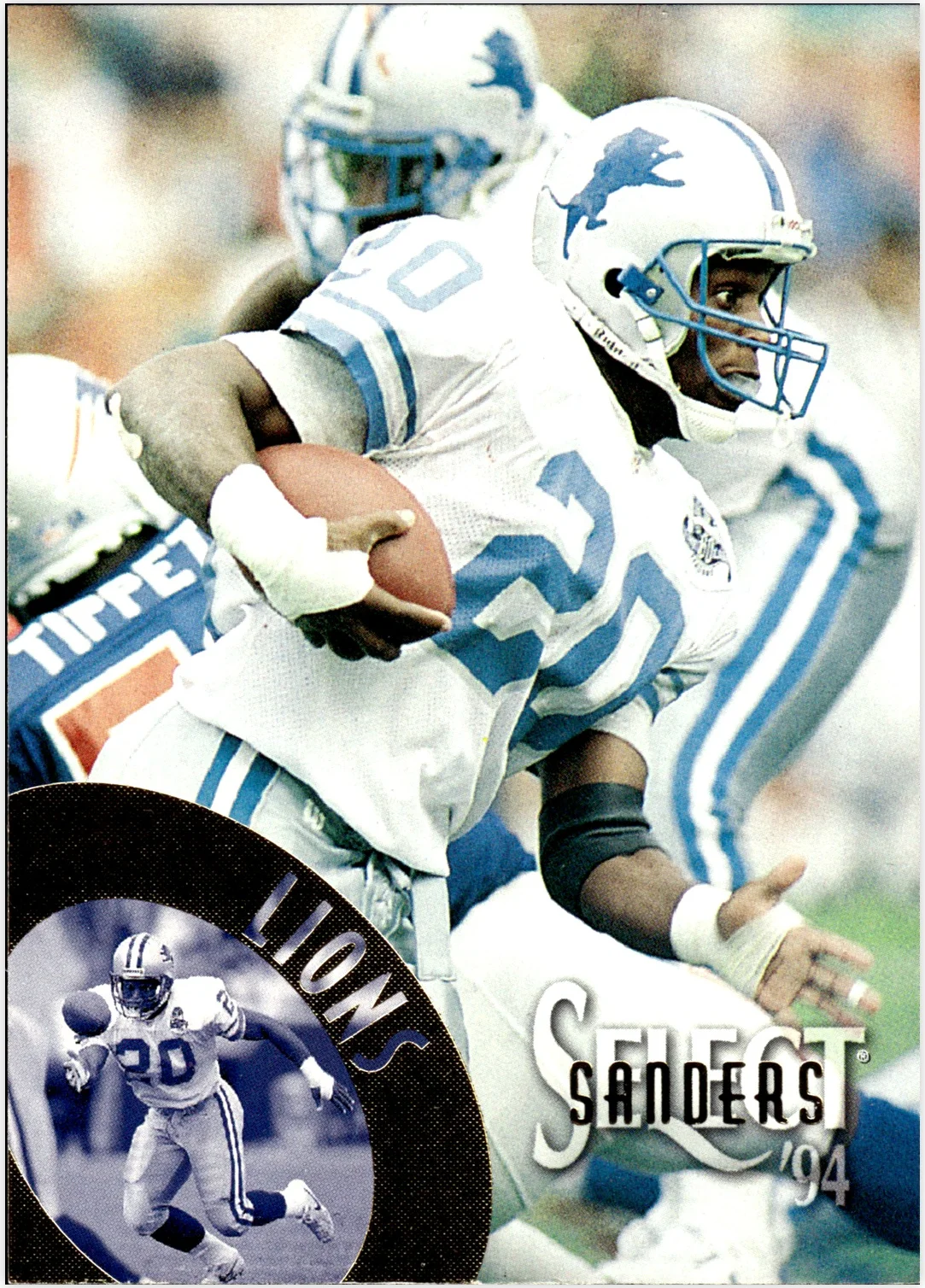 Barry Sanders 1994 Select #11 football card - Front