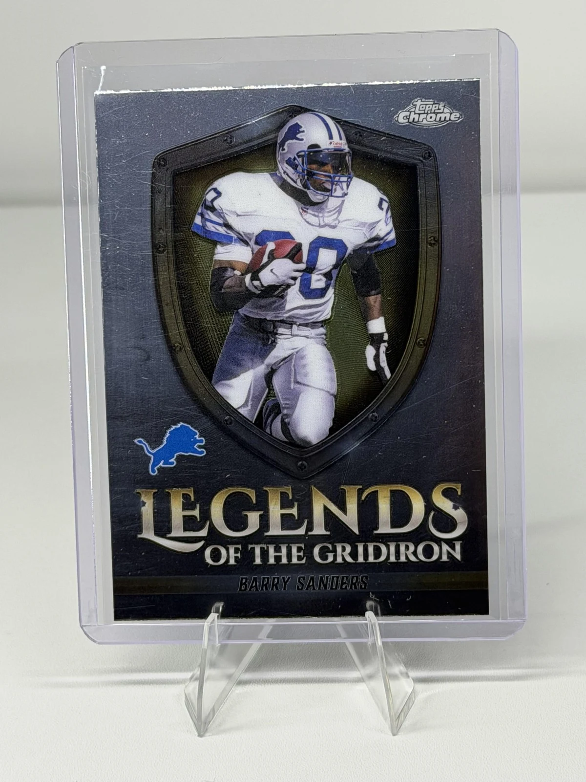 Barry Sanders 2025 Topps Chrome Football card
