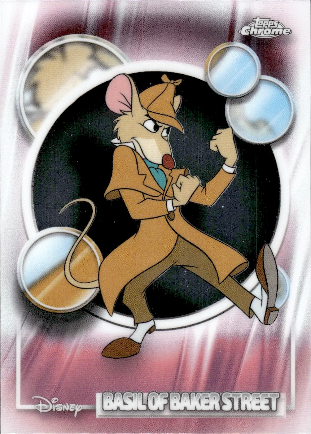 Basil of Baker Street #40 2026 Topps Chrome Disney trading card - Front